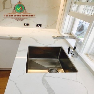 Lavabo Ốp Đá Calacatta