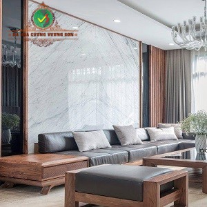 Vách Đá Hoa Cương Trắng Vân Mây