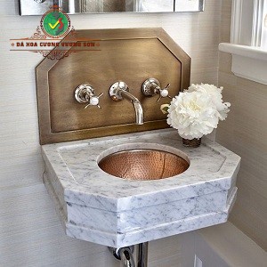 Lavabo Đá Trắng Cara