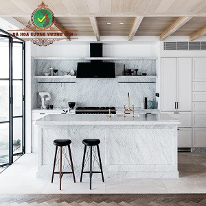 Bếp Đá Trắng Cara
