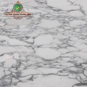 Đá marble trắng Arabescato- Thi công đá hoa cương tại Tp HCM