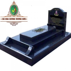 Mộ Đá Granite Màu Đen 