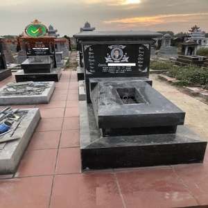 Mộ Đá Hoa Cương Đen Ấn Độ