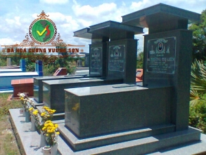 Mộ Đá Hoa Cương Đôi Xanh Hasan