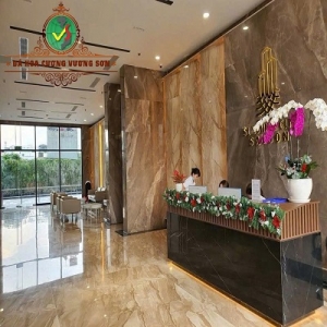 Mặt Tiền Đá Lamar Daino Beigh