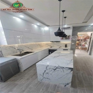 Bếp đá Lamar Invisible White