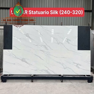 Đá Lamar Statuario Silk