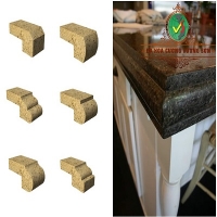 Nên Chọn Kiểu Bo Cạnh  Đá Hoa CươngNào Cho Bếp & Cầu Thang?