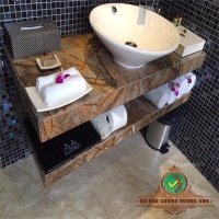 Lavabo đá hoa cương: Sự kết hợp hoàn hảo giữa thẩm mỹ và công năng