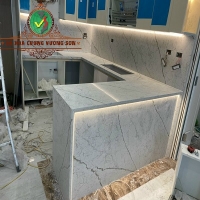 Bếp đá Vicostone BQ8788 – Vẻ đẹp hiện đại cho không gian bếp cao cấp