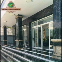 Mặt tiền đá Olivia Green – Vẻ đẹp xanh sang trọng cho ngôi nhà hiện đại