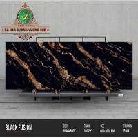 Đá Lamar Black Fusion – Vẻ Đẹp Đen Huyền Bí Cho Không Gian Cao Cấp